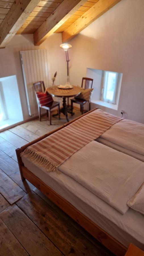Bed and Breakfast Weisses Kreuz - Crusch Alva Samedan Exteriér fotografie