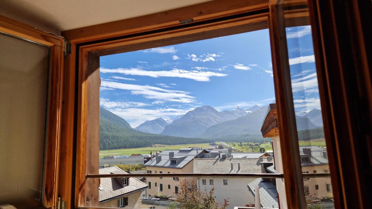 Bed and Breakfast Weisses Kreuz - Crusch Alva Samedan Exteriér fotografie